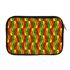 Colorful Wooden Background Pattern Apple MacBook Pro 17  Zipper Case