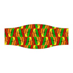 Colorful Wooden Background Pattern Stretchable Headband