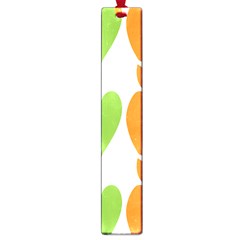 Fruit Apple Orange Green Blue Large Book Marks by Mariart