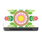 Flower Floral Sunflower Sakura Star Leaf Memory Card Reader with CF Front