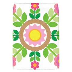 Flower Floral Sunflower Sakura Star Leaf Flap Covers (s)  by Mariart