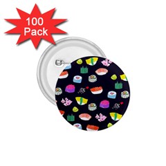 Japanese Food Sushi Fish 1 75  Buttons (100 Pack)  by Mariart