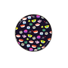 Japanese Food Sushi Fish Hat Clip Ball Marker (4 pack)