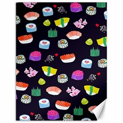 Japanese Food Sushi Fish Canvas 18  X 24   by Mariart