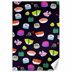 Japanese Food Sushi Fish Canvas 20  x 30  