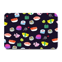 Japanese Food Sushi Fish Plate Mats by Mariart