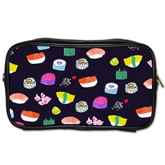 Japanese Food Sushi Fish Toiletries Bags by Mariart