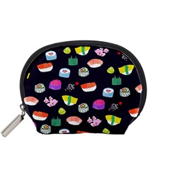 Japanese Food Sushi Fish Accessory Pouches (small)  by Mariart