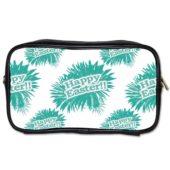 Happy Easter Theme Graphic Toiletries Bags 2-Side