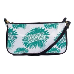 Happy Easter Theme Graphic Shoulder Clutch Bags by dflcprints