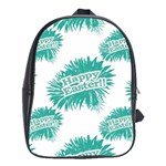 Happy Easter Theme Graphic School Bags (XL)  Front