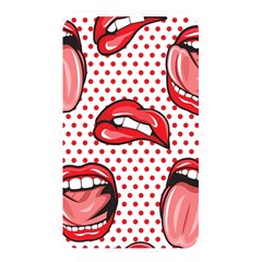 Lipstick Lip Red Polka Dot Circle Memory Card Reader by Mariart