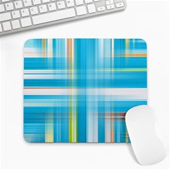 Lines Blue Stripes Large Mousepads by Mariart