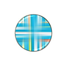 Lines Blue Stripes Hat Clip Ball Marker by Mariart