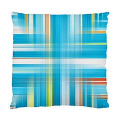 Lines Blue Stripes Standard Cushion Case (two Sides) by Mariart