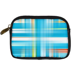 Lines Blue Stripes Digital Camera Cases by Mariart