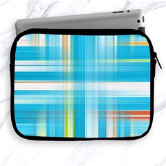 Lines Blue Stripes Apple Ipad 2/3/4 Zipper Cases by Mariart