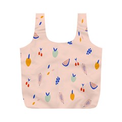 Papaya Apple Cherry Wine Fruit Pink Purple Full Print Recycle Bags (m)  by Mariart