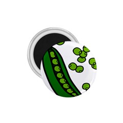 Peas Green Peanute Circle 1 75  Magnets by Mariart