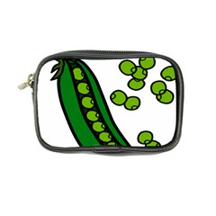 Peas Green Peanute Circle Coin Purse by Mariart