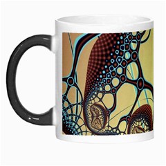 Labels Net Circle Brown Morph Mugs by Mariart