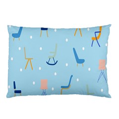 Seat Blue Polka Dot Pillow Case by Mariart