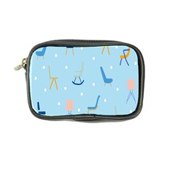 Seat Blue Polka Dot Coin Purse by Mariart