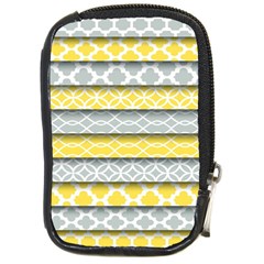 Paper Yellow Grey Digital Compact Camera Cases by Mariart