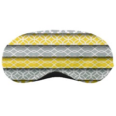 Paper Yellow Grey Digital Sleeping Masks by Mariart