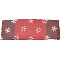 Seed Life Seamless Remix Flower Floral Red White Body Pillow Case Dakimakura (two Sides) by Mariart