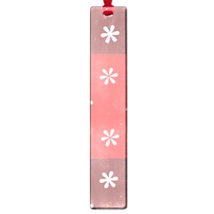 Seed Life Seamless Remix Flower Floral Red White Large Book Marks by Mariart