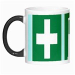 Traffic Signs Hospitals, Airplanes, Petrol Stations Morph Mugs Left