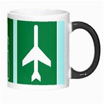 Traffic Signs Hospitals, Airplanes, Petrol Stations Morph Mugs Right