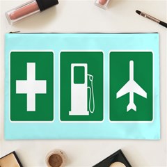 Traffic Signs Hospitals, Airplanes, Petrol Stations Cosmetic Bag (xxl)  by Mariart