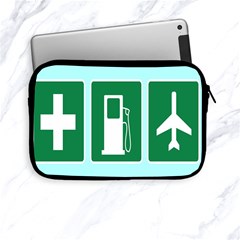 Traffic Signs Hospitals, Airplanes, Petrol Stations Apple Ipad Mini Zipper Cases by Mariart