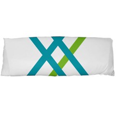 Symbol X Blue Green Sign Body Pillow Case (dakimakura) by Mariart