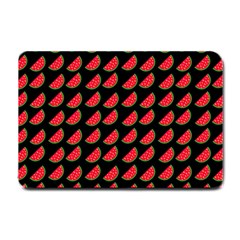 Watermelon Slice Red Black Fruite Small Doormat 