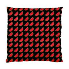 Watermelon Slice Red Black Fruite Standard Cushion Case (One Side)