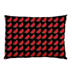 Watermelon Slice Red Black Fruite Pillow Case (Two Sides)