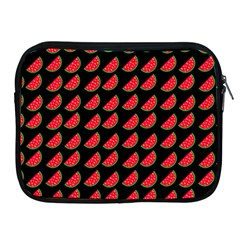 Watermelon Slice Red Black Fruite Apple Ipad 2/3/4 Zipper Cases by Mariart