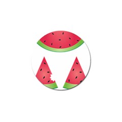 Watermelon Slice Red Green Fruite Golf Ball Marker (4 Pack) by Mariart