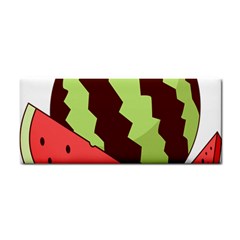 Watermelon Slice Red Green Fruite Circle Cosmetic Storage Cases by Mariart