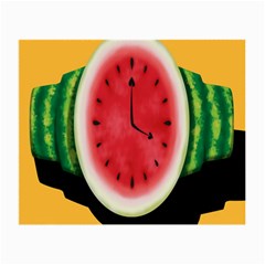 Watermelon Slice Red Orange Green Black Fruite Time Small Glasses Cloth by Mariart