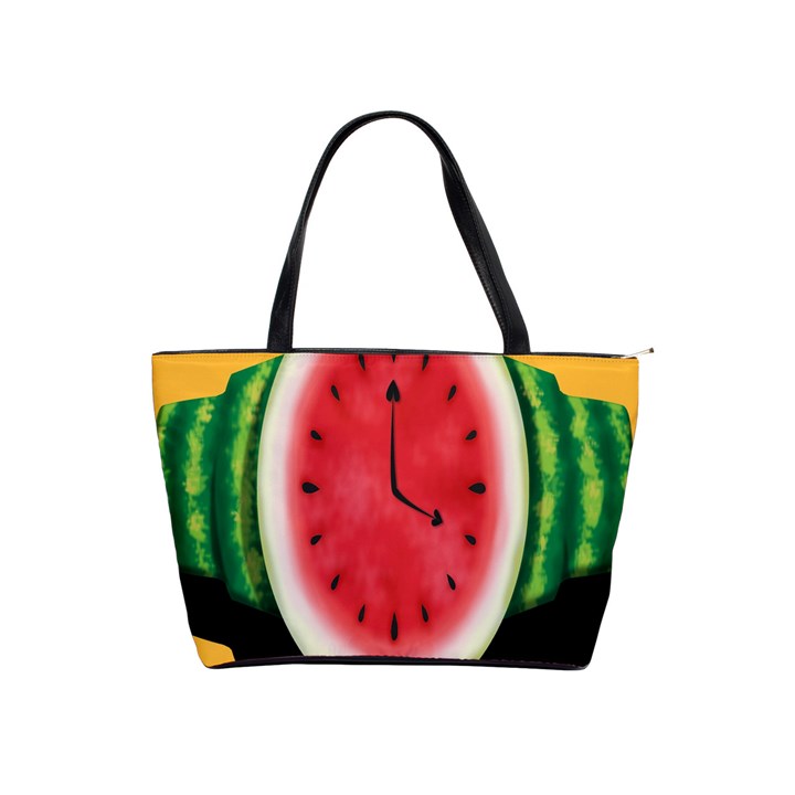 Watermelon Slice Red Orange Green Black Fruite Time Shoulder Handbags