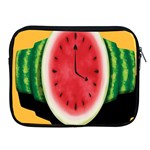 Watermelon Slice Red Orange Green Black Fruite Time Apple iPad 2/3/4 Zipper Cases Front