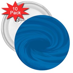 Whirlpool Hole Wave Blue Waves Sea 3  Buttons (10 Pack)  by Mariart