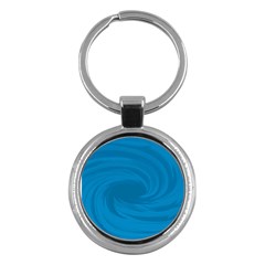 Whirlpool Hole Wave Blue Waves Sea Key Chains (round)  by Mariart