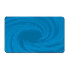 Whirlpool Hole Wave Blue Waves Sea Magnet (rectangular) by Mariart