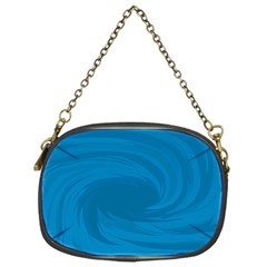 Whirlpool Hole Wave Blue Waves Sea Chain Purses (one Side)  by Mariart