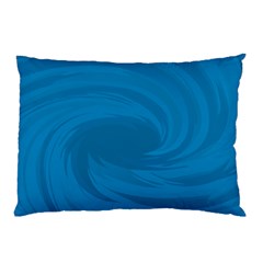 Whirlpool Hole Wave Blue Waves Sea Pillow Case by Mariart